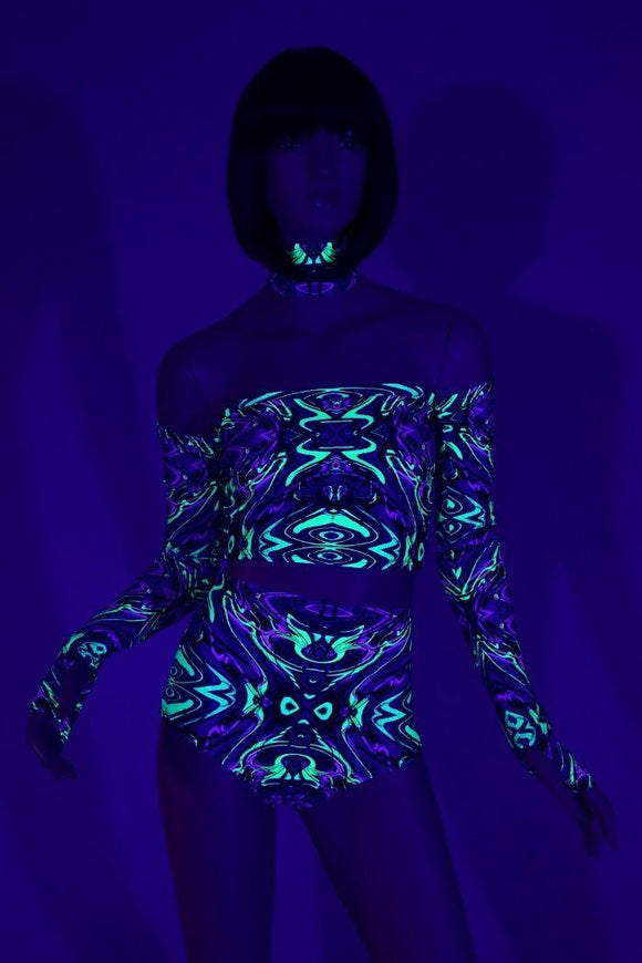 5PC Neon Melt UV Glow Set - Coquetry Clothing