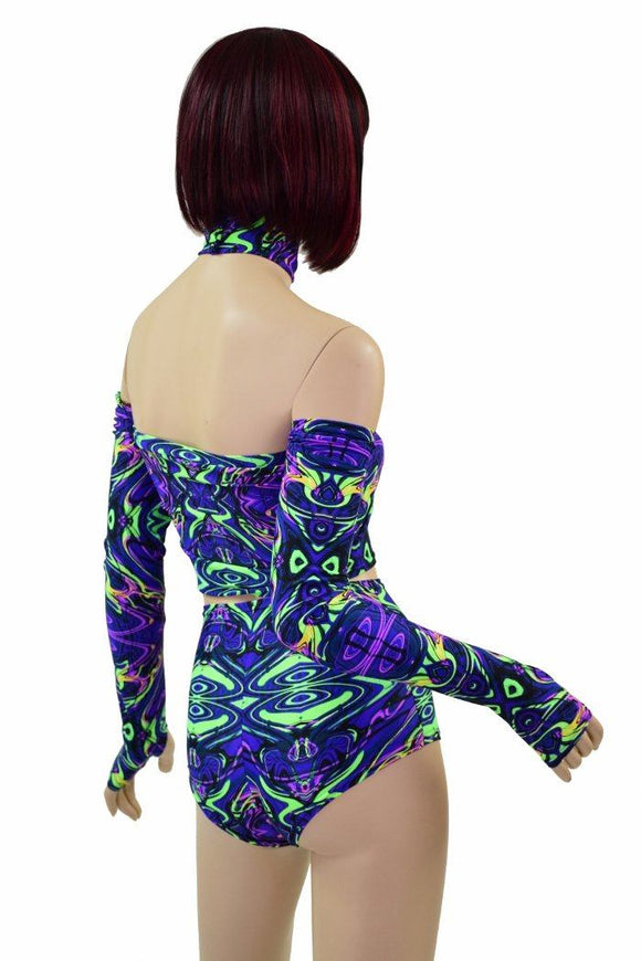 5PC Neon Melt UV Glow Set - Coquetry Clothing