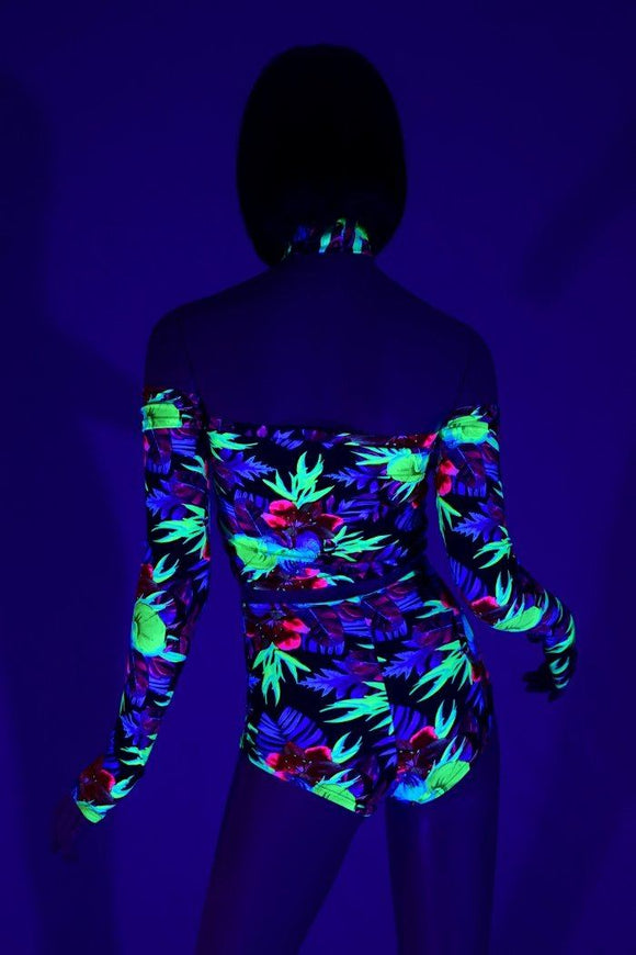5PC Neon UV Glow Sonic Bloom Set - Coquetry Clothing