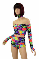 5PC Neon UV Glow Sonic Bloom Set - Coquetry Clothing