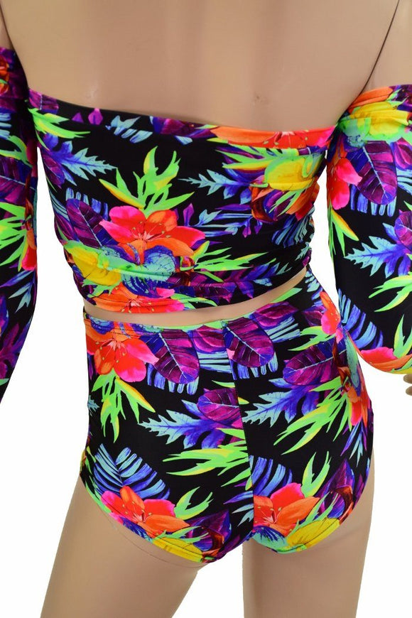 5PC Neon UV Glow Sonic Bloom Set - Coquetry Clothing