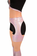 5PC Top, Shorts, Legwarmers & Garter Set - Coquetry Clothing