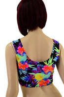 6" Mini Lace Up Front Crop Tank - Coquetry Clothing