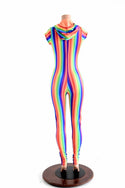 Rainbow Stripe Gay Pride Catsuit - 3