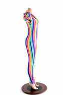 Rainbow Stripe Gay Pride Catsuit - 2