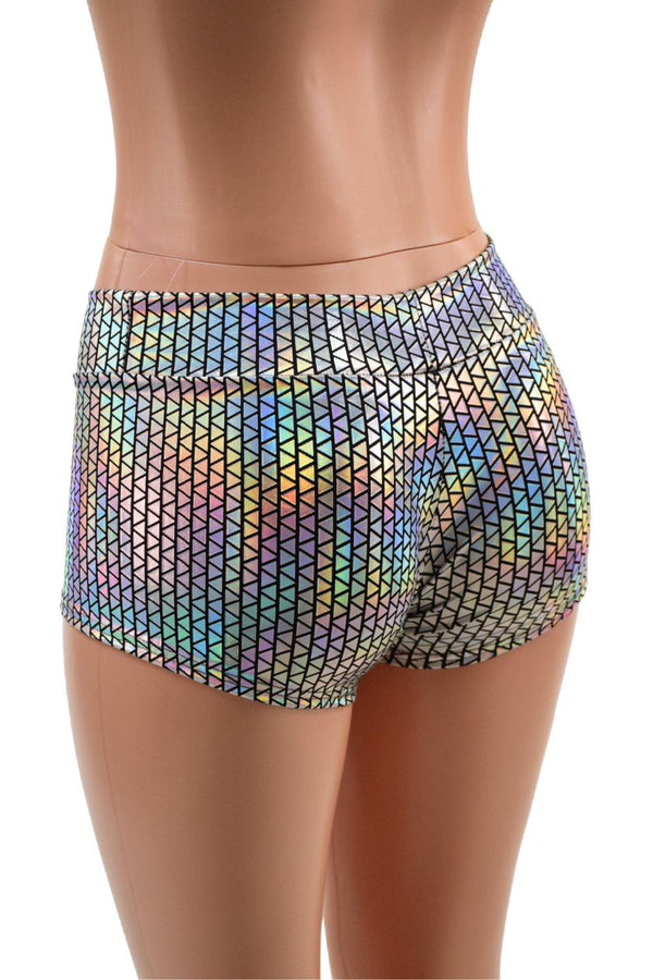 Lowrise Shorts in Prism Holographic - 2