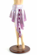 Lilac Purple Holographic  Dragon Tail Skirt - 5