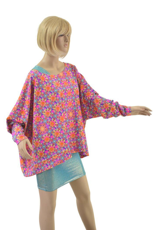 Build Your Own Pullover Poncho with Sleeves - 2