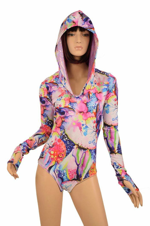 Dreamscape Hoodie Romper - Coquetry Clothing