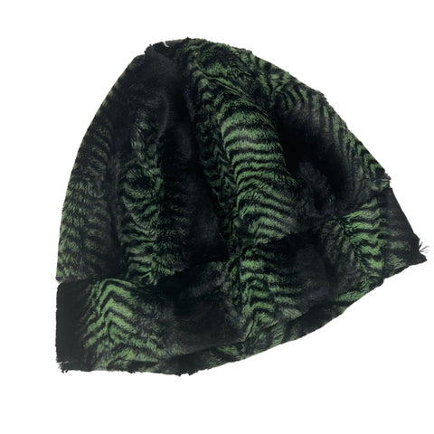 Lime Mamba Minky Beanie Hat - Coquetry Clothing