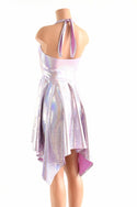 Lilac Purple Pixie Hemline Fairy Dress - 4