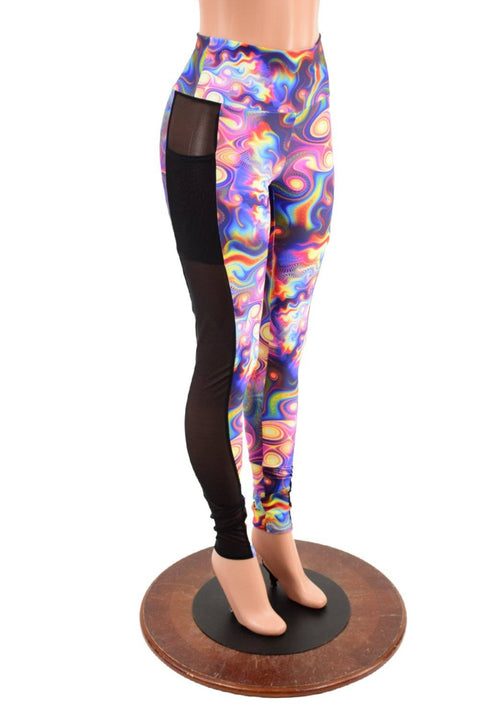 High Waist Side Pocket Leggings - Coquetry Clothing