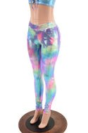 Cotton Candy Mid Rise Leggings with Front AND Back Pockets - 1