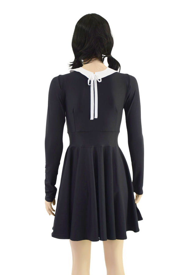 Wednesday Dress with Removable Collar - 7