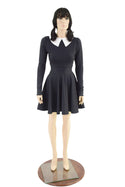 Wednesday Dress with Removable Collar - 2