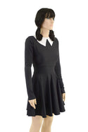 Wednesday Dress with Removable Collar - 5