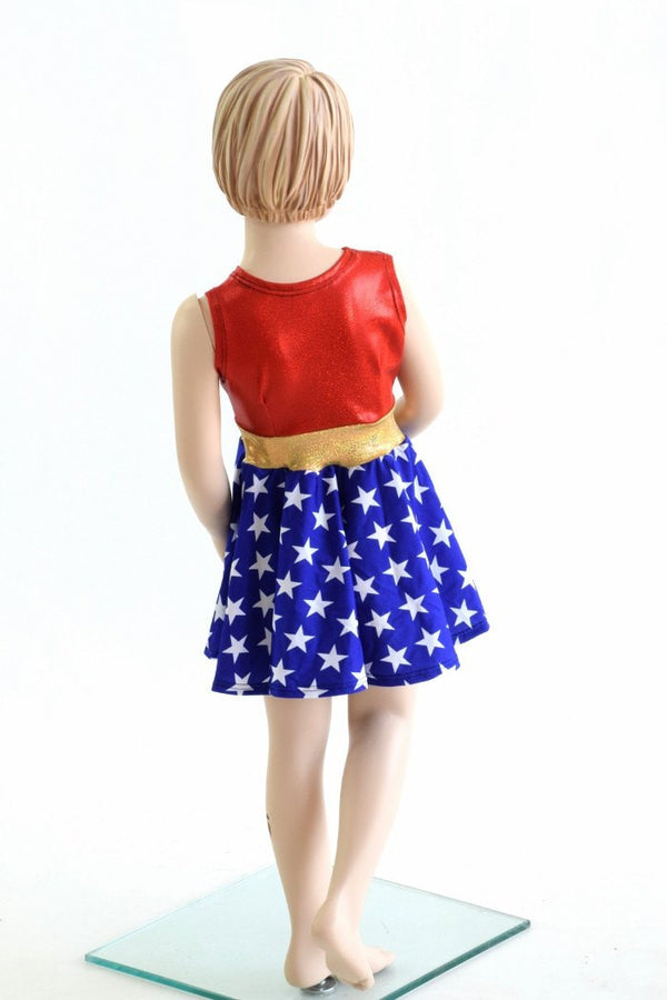 Girls Super Hero Skater Dress - 6