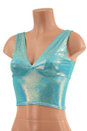 Midi Length Starlette Bralette in Seafoam - 1