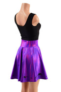 19" Grape Holographic Marching Spiders Skirt - 7