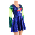 UFO Skater Dress with Mesh Inserts - 4