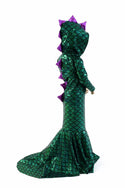 Girls Puddle Train Dragon Gown - 7