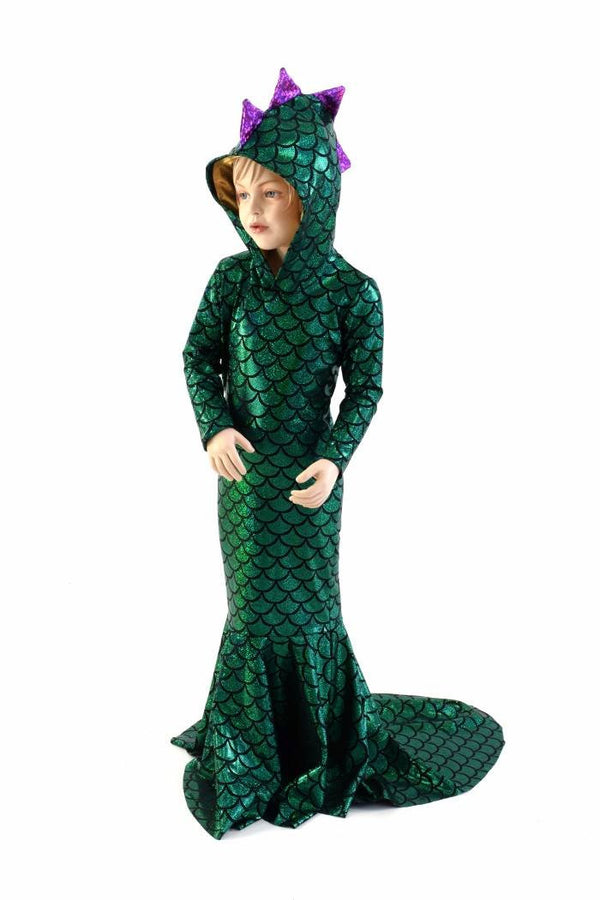 Girls Puddle Train Dragon Gown - 2