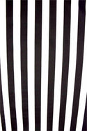 UV Black & White Stripe Spandex Fabric - 1