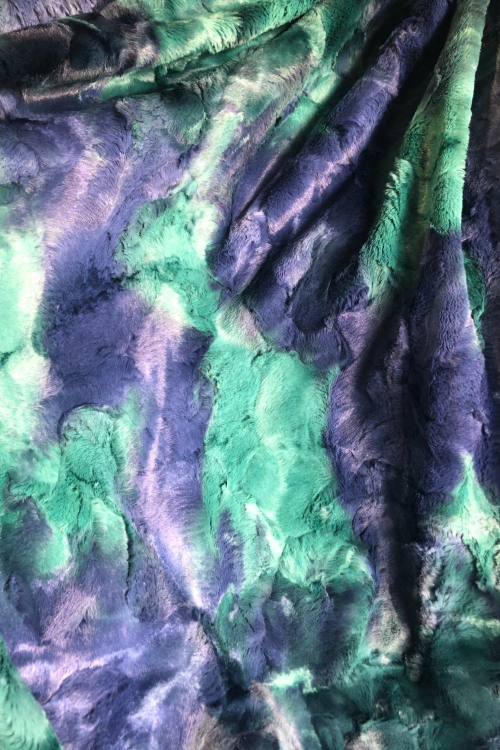 Atlantis Minky Faux Fur Fabric | Coquetry Clothing