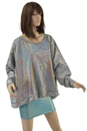 Prism Long Sleeve Pullover Poncho - 1