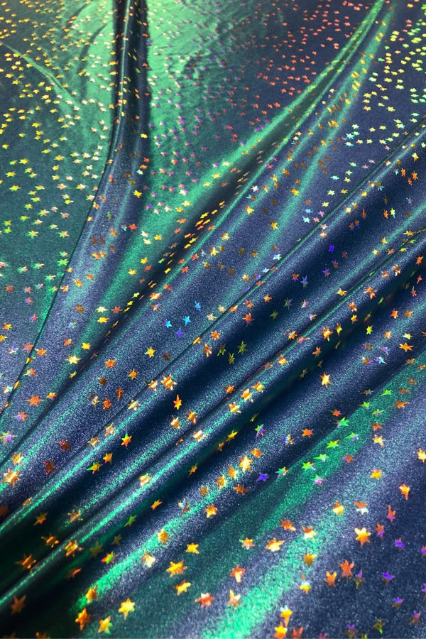 Stardust Holographic Spandex Fabric - 2