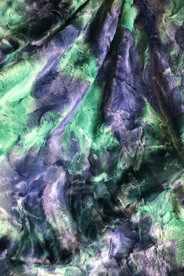 Atlantis Minky Faux Fur Fabric - 3