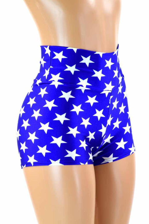 Super Hero High Waist Shorts - Coquetry Clothing