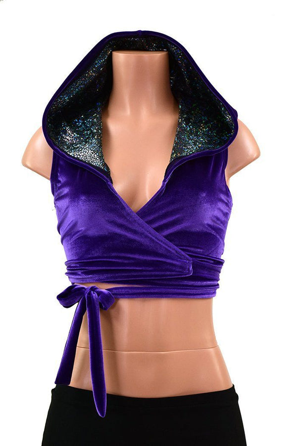 Build Your Own Hooded Wrap & Tie Top - 3