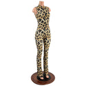 Leopard Print Sleeveless Stella Catsuit with Bootcut Leg - 6