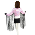 Showtime Zipper Front Jacket with Cuffs and 30" Fringe - 3