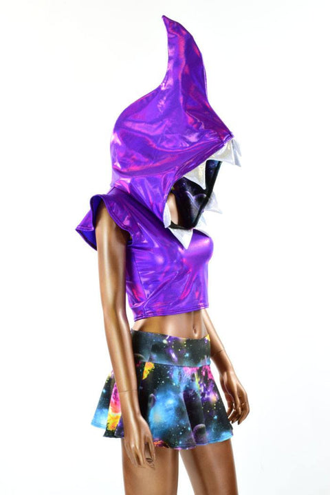 Purple & Galaxy Shark Set - Coquetry Clothing