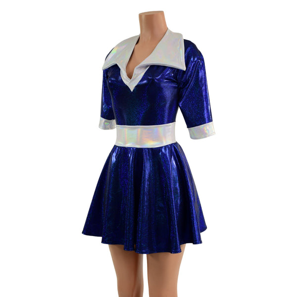 2PC Sailor Skirt and Romper Set - 7