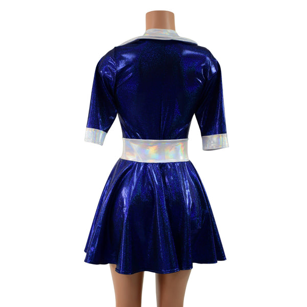 2PC Sailor Skirt and Romper Set - 9