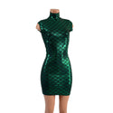 Celia Dress in Green Dragon Scale - 2