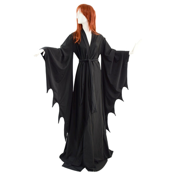 Succubus Sleeve Dressing Gown or Robe with Belt - 4