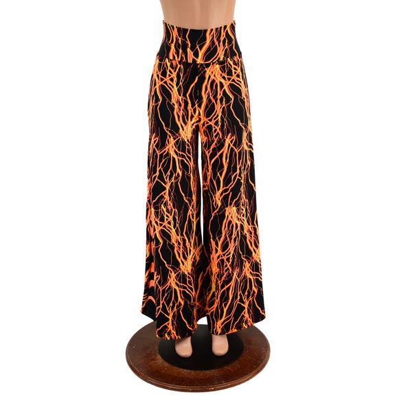 Moon Phases Wide Leg Pants and Crop Top Set - 6