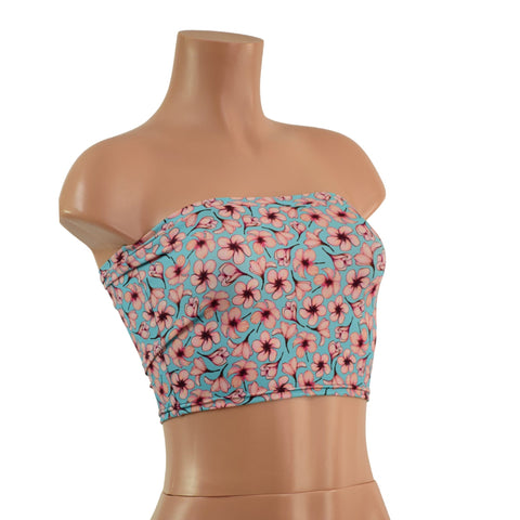 Cherry Blossom Tube Top - Coquetry Clothing
