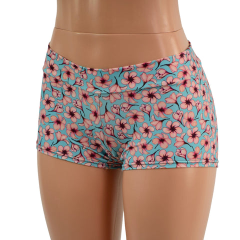 Cherry Blossom Lowrise Shorts - Coquetry Clothing