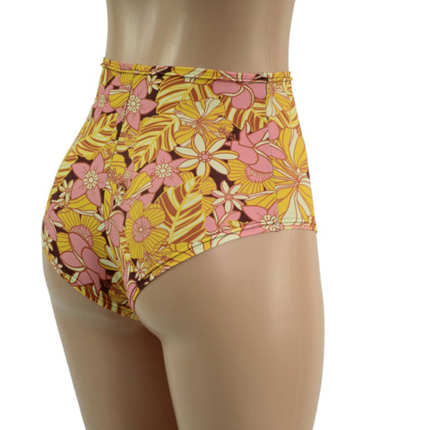 High Waist Siren Shorts - Coquetry Clothing