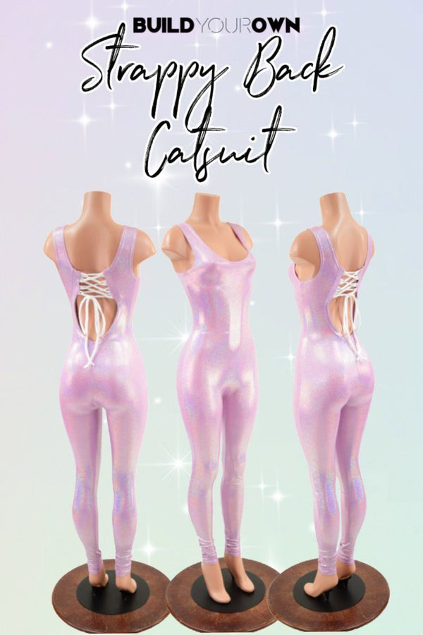 Build Your Own Strappy Back Tank Catsuit - 1