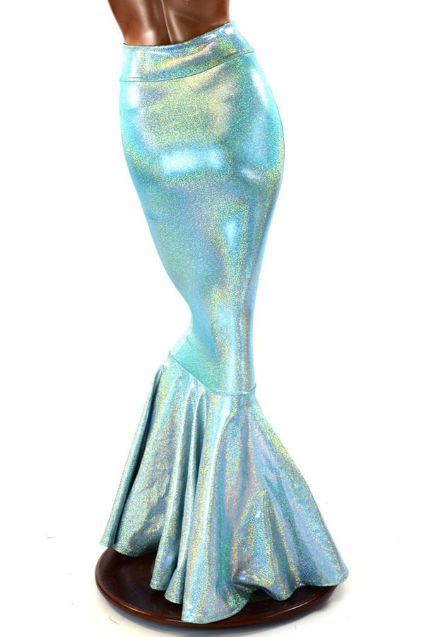Seafoam High Waist Mermaid Skirt - 6