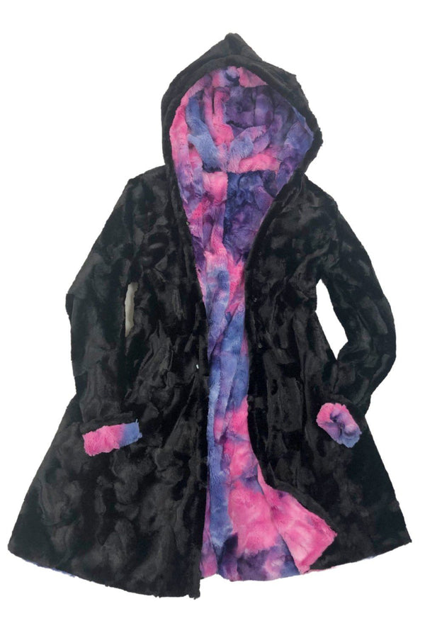 Build Your Own Reversible Double Minky A Line Coat - 4