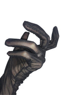 Black Mesh Gloves - 2