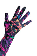 Rainbow Leopard Print Gloves - 7