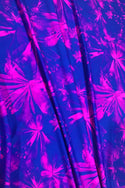 UV Glow Radiant Rainforest Spandex Fabric - 1